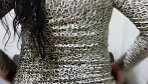 unknown stranger gropes latina wife ass in hotel room amateur prostitute style