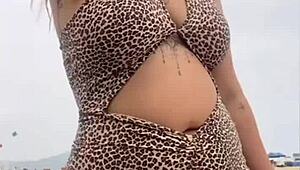 Hey dude I went to beach no panties dress guy approached dirty talk flirting!