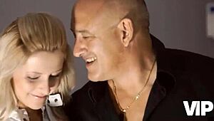 Old Man Shows Skinny Young Tattoo GF Real Hardcore Fucking Practice