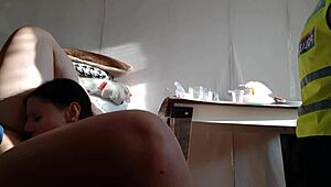 hot police babes in steamy threesome licking pussies to gushing orgasms