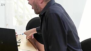 italian teacher lena coxx takes massive dp gangbang in office then drowns in hot cum gp3303