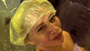 hey that horny blonde wife gave it up backstage with camera off