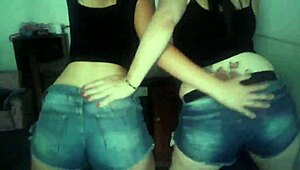 Meli And Mommy Shake Big Asses In Hot Dance