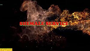 hot indian girl rides shemale lover's cock hard in erotic hindi homemade anal session