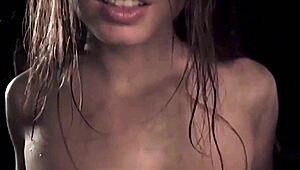 whoops ksweets lets those perky nipples slip out teasingly