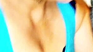 Gym-Sweaty 70-Year-Old MILF Craves Deepthroat Release