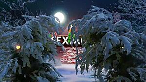 sexmex christmas horny barrio elizabeth marquez nicole zurich quickie blowjob tits fucking