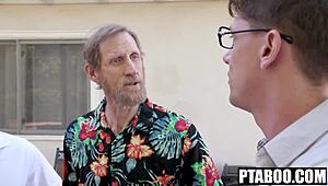 Rion King Ravages Selina Bentz in Neighbors Nudist Blowjob Frenzy