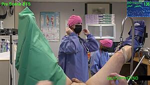 doctor tampa's cum drained by horny nurses' expert hands!