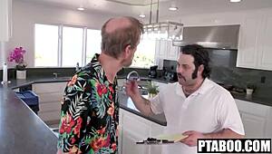 Rion King Ravages Selina Bentz in Neighbors Nudist Blowjob Frenzy