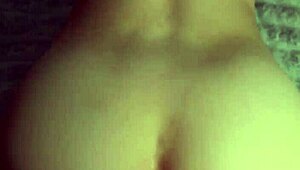 😈 18yo handcuffed slut takes monster cock deep in tight asshole