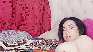 hey check out shemale ambar yegues stroking her cock pov 😍🔥