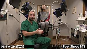 WANNA BE MY TAMPA DOCTOR? FRESHMAN KALANI LUANA GETS MANDATORY HITACHI ORGASM!