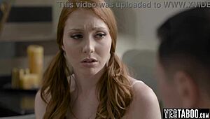 Horny Mature Stud Anal Fucks Petite Blonde Babysitter POV