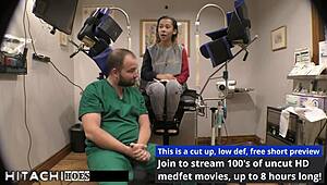 WANNA BE MY TAMPA DOCTOR? FRESHMAN KALANI LUANA GETS MANDATORY HITACHI ORGASM!