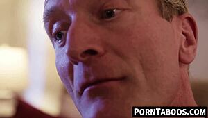 reluctant aria valencia trembles under creepy stepdad clarke seduction