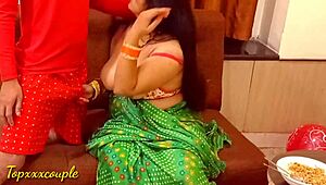 desi bhabhi lured to hotel for intense rough pounding session