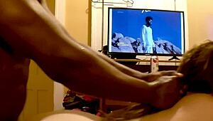 Cute nerdy phat-ass gay slut bends over for relentless BBC doggystyle bareback pounding and cumshot