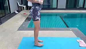 step sis does yoga then gets fucked hard at 18 😩🍑