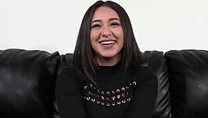 i'm corra my big tits got fucked raw first time with facial blast