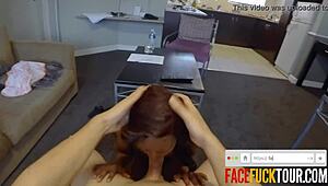 Skinny Ebony Model's Exclusive Huge Cock Cum Worship Ritual