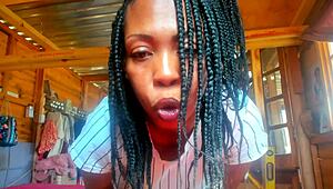 Thick Ebony Milf's Massive Ass Jiggles In Tight Panties During Seductive Tease Fetish Clip