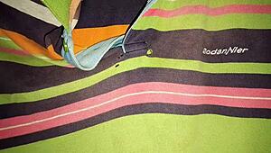 solo amateur masturbates pussy to orgasm without any fucking penetration