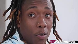 watch selina imai gag on that mighty cock before getting pounded hard!