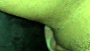 Gloryhole guy fails so husband cunilingus licks latina milf housewife to orgasm at party