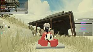 Roblox Porn Adventure with Big Tits Ass and Deepthroat Action in New Zealand