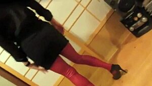 Elena's Sultry Striptease Bares Juicy Ass