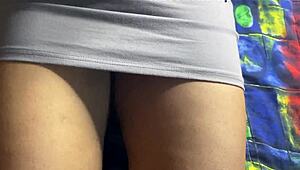 hot indian college coed squirts in romantic fingering and fucking session