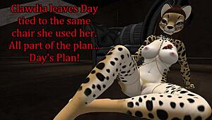 demon hunter shemale fucks furry monster with blowjob action