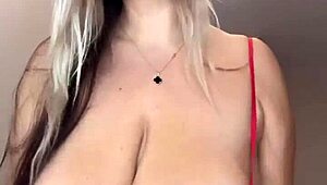 wanna feel these big saggy natural tits bounce