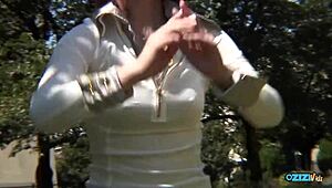 i'm pushin limits with this innocent asian girl's heavenly blowjob from the park damn