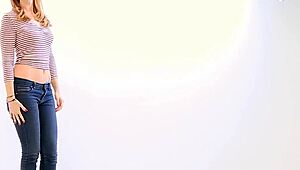 damn, this spanish babe's pussy wrecked by photographer pounding 😈