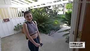 hailey little savors huge cock after intense pounding