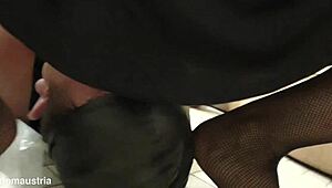 Queening golden shower on lovers face part two