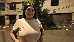stranger pounds my fat latina ass outdoors after interview