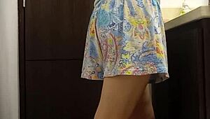 Hidden Camera Spies Sexy Venezuelan Nurse Milet Peeing Upskirt Outdoors