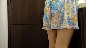 Hidden Camera Spies Sexy Venezuelan Nurse Milet Peeing Upskirt Outdoors