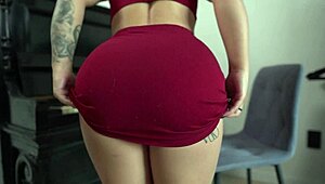 Submissive Curvy Housewife Rides Teacher's Cock After Piano Lesson