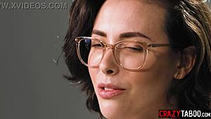 casey calvert's perfect tits tease during solo pussy play