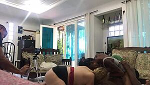 interracial mff threesome with thick codara melissa aleczander leaves me aching with desire