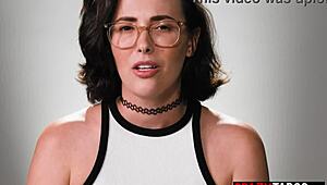 casey calvert's perfect tits tease during solo pussy play