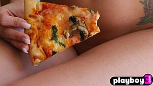 elsa jean petite blonde milf babe poses passionately in sexy lingerie session