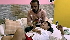 Hot Indian Bhabhi Punam Squirts in Passionate Servant Sex with Juicy Pussy Creampie!