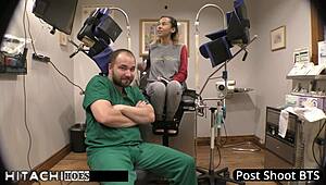 WANNA BE MY TAMPA DOCTOR? FRESHMAN KALANI LUANA GETS MANDATORY HITACHI ORGASM!