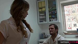 aleska diamond's pussy stretched by big phat cock in 4k quickie