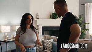 Pervy Stepdad Pounds Curvy Milf Teacher Sarah Arabic Rough Doggystyle